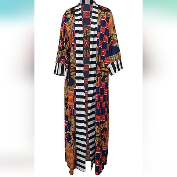 Urban print duster/kimono - Picture 4 of 4